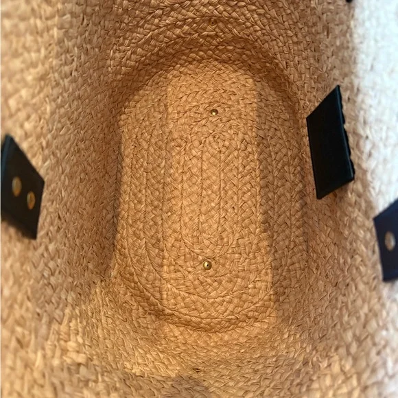 RARE Saint Laurent Raffia Caged Panier Bag - Picture 8 of 9